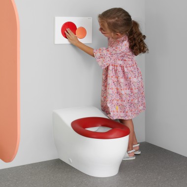 WC cu montare pe podea Geberit Bambini pentru copii mici până la 3 ani