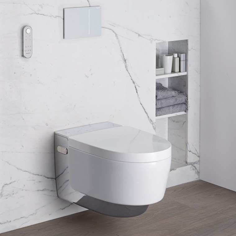 Baie fără bariere cu Geberit AquaClean Mera Baie fără bariere cu Geberit AquaClean Mera