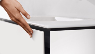 Dulap pentru lavoar Geberit ONE cu mecanism push-to-open