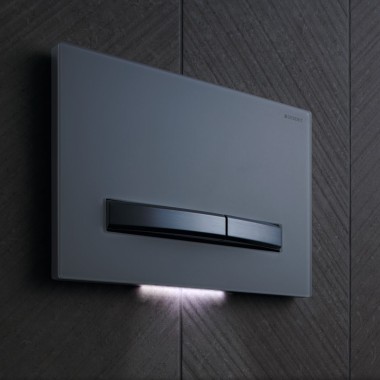 Geberit Sigma50, square, cu lumină de orientare