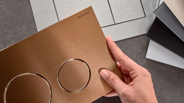 Geberit Sigma40 clapete de acționare a spălării în diferite suprafețe și forme de buton Geberit Sigma40 clapete de acționare a spălării în diferite suprafețe și forme de buton
