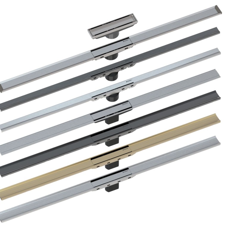 Prezentarea generală a rigolelor de duş Geberit CleanLine Prezentarea generală a rigolelor de duş Geberit CleanLine