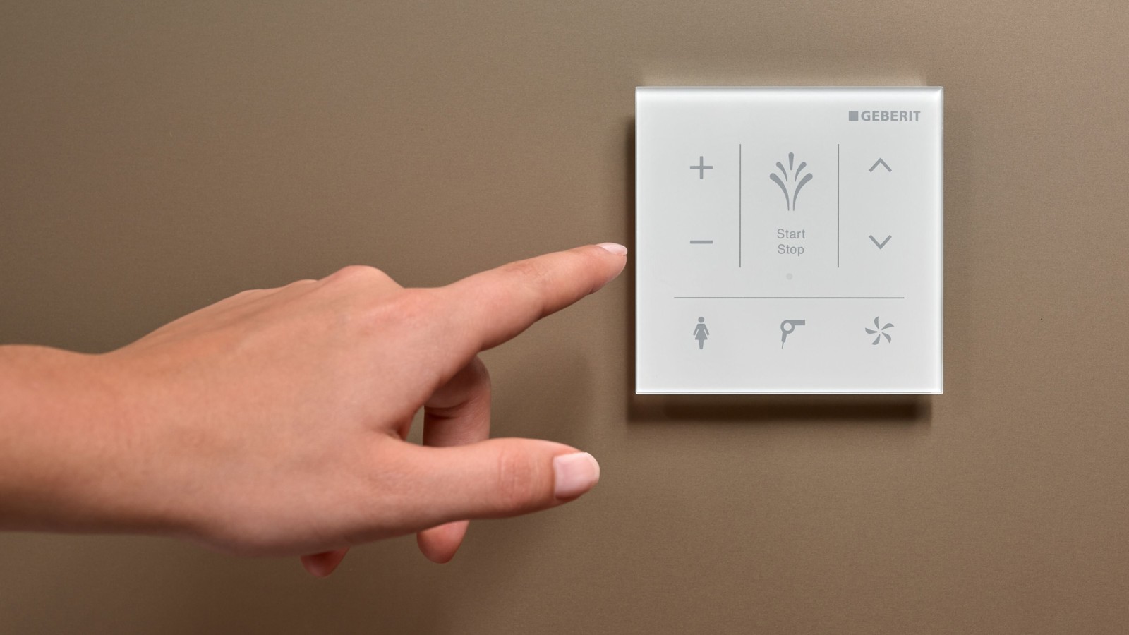 Panou de control wireless montat pe perete Panou de control wireless montat pe perete