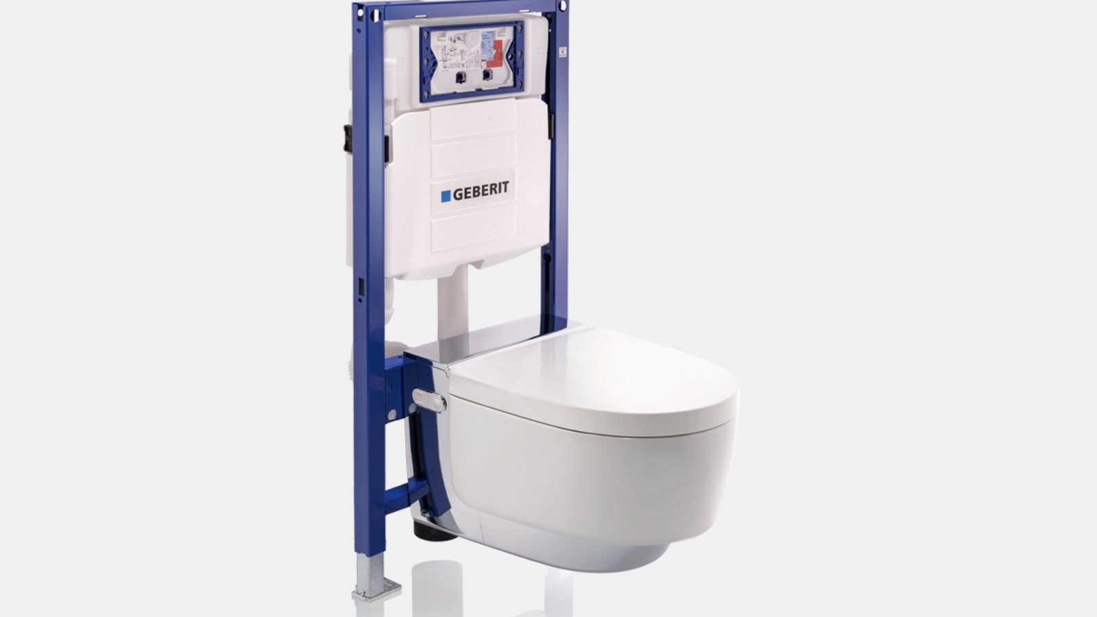 Element de instalare pentru WC suspendat Geberit Duofix cu Geberit AquaClean Mera