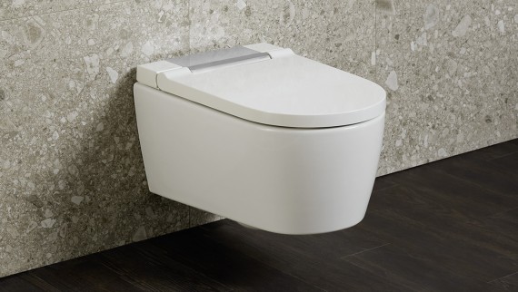 Geberit AquaClean Sela este purist și elegant Geberit AquaClean Sela este purist și elegant