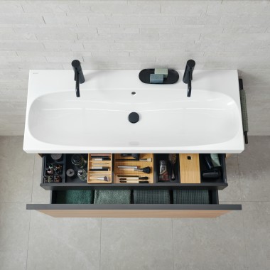 Geberit iCon dulap de lavoar cu sistem de organizare Geberit iCon dulap de lavoar cu sistem de organizare
