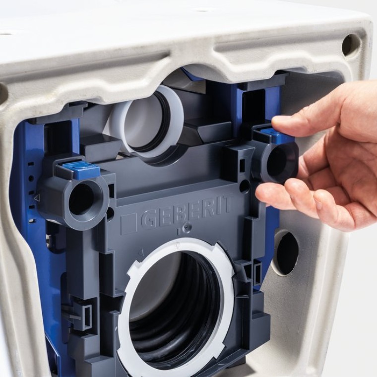 Geberit ONE WC cu capacitate integrată de reglare a înălțimii Geberit ONE WC cu capacitate integrată de reglare a înălțimii