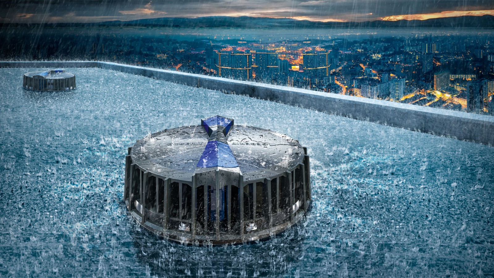 Geberit Pluvia drenaj acoperiș Geberit Pluvia drenaj acoperiș