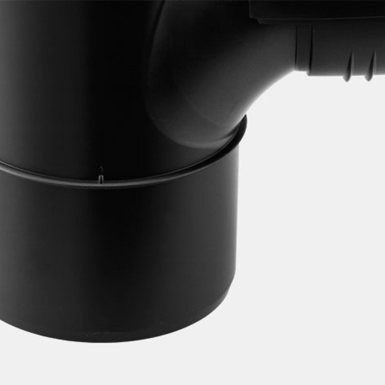 Inelul de fixare de pe fitingurile Geberit Silent-PP indică adâncimea corectă de introducere