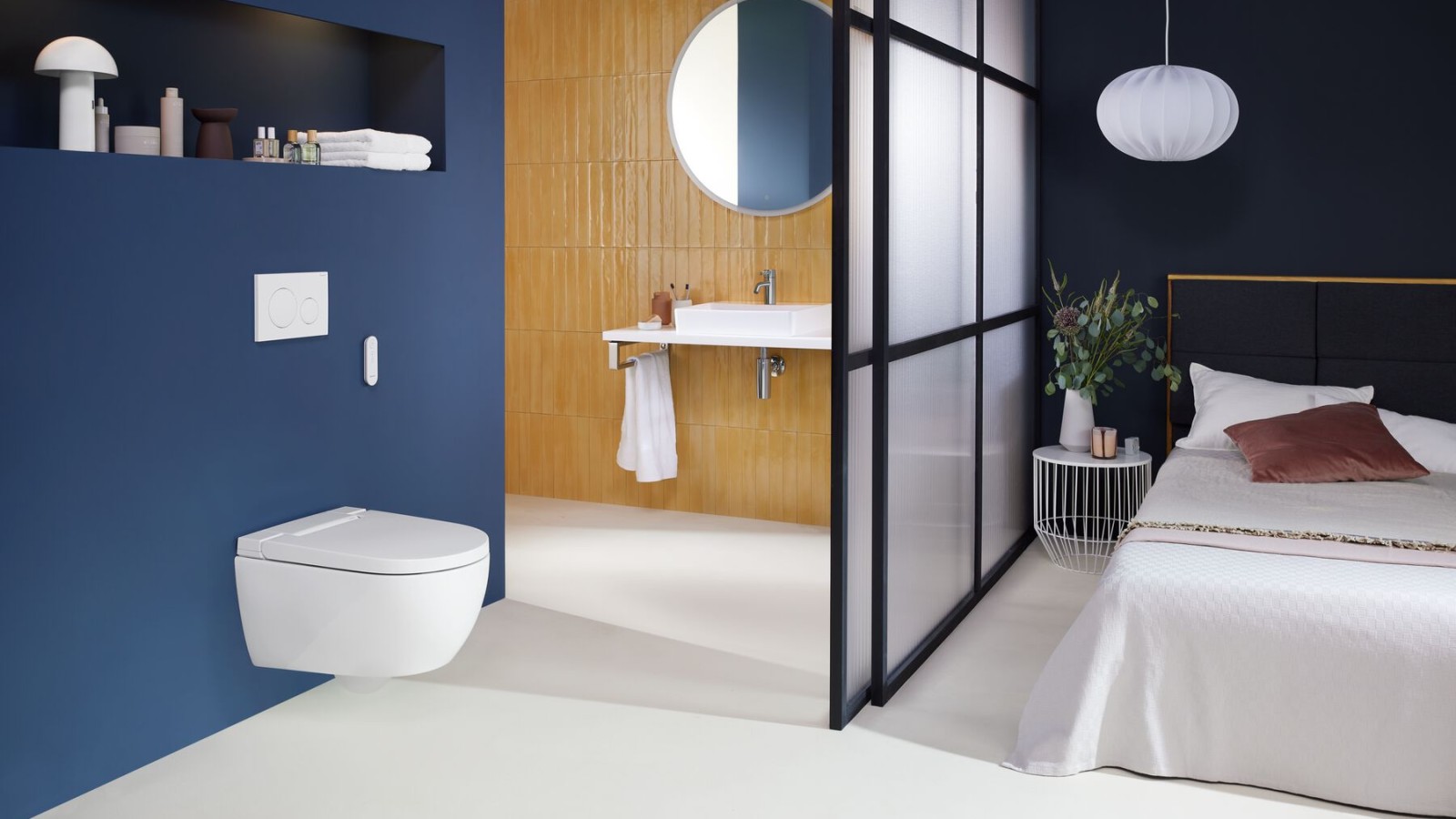 Vas WC cu funcţia de bideu inclusă Geberit AquaClean Alba