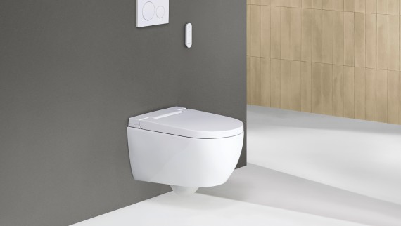 Geberit AquaClean Alba cu telecomandă Sigma20 Geberit AquaClean Alba cu telecomandă Sigma20
