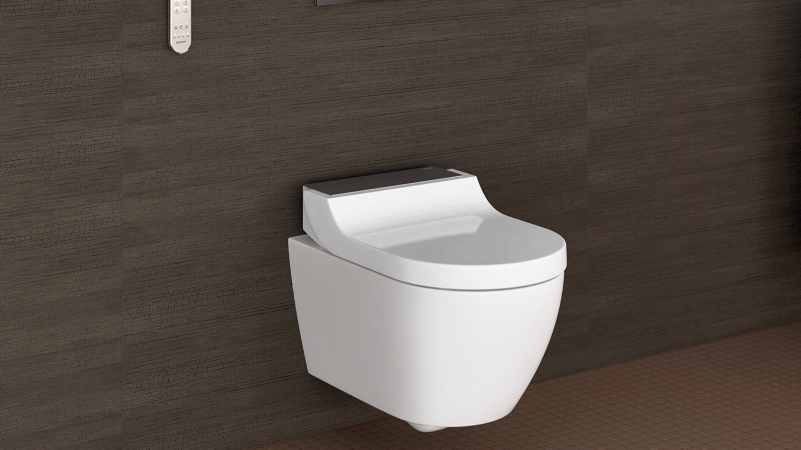 Vas wc cu funcție de bideu Geberit AquaClean Tuma Comfort cu colac wc încălzibil
