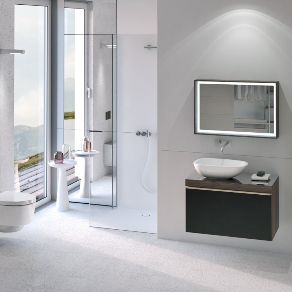 O baie cu vas WC cu funcție de bideu O baie cu vas WC cu funcție de bideu