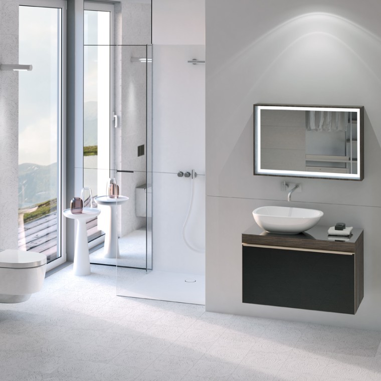 O baie cu vas WC cu funcție de bideu O baie cu vas WC cu funcție de bideu