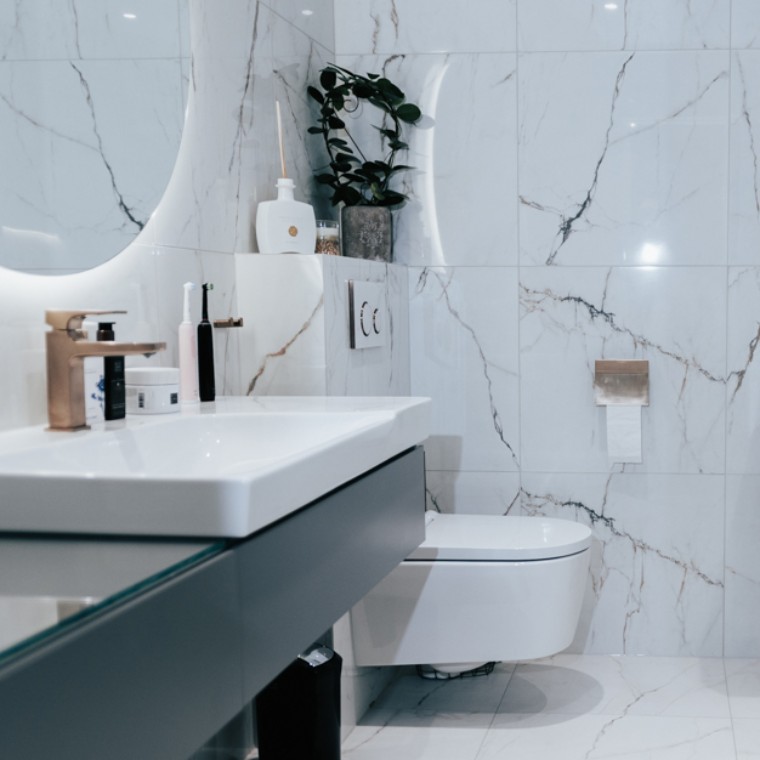 Baie renovată Baie renovată