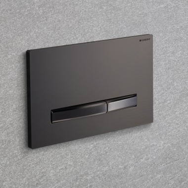 Geberit Sigma50 negru cromat Geberit Sigma50 negru cromat