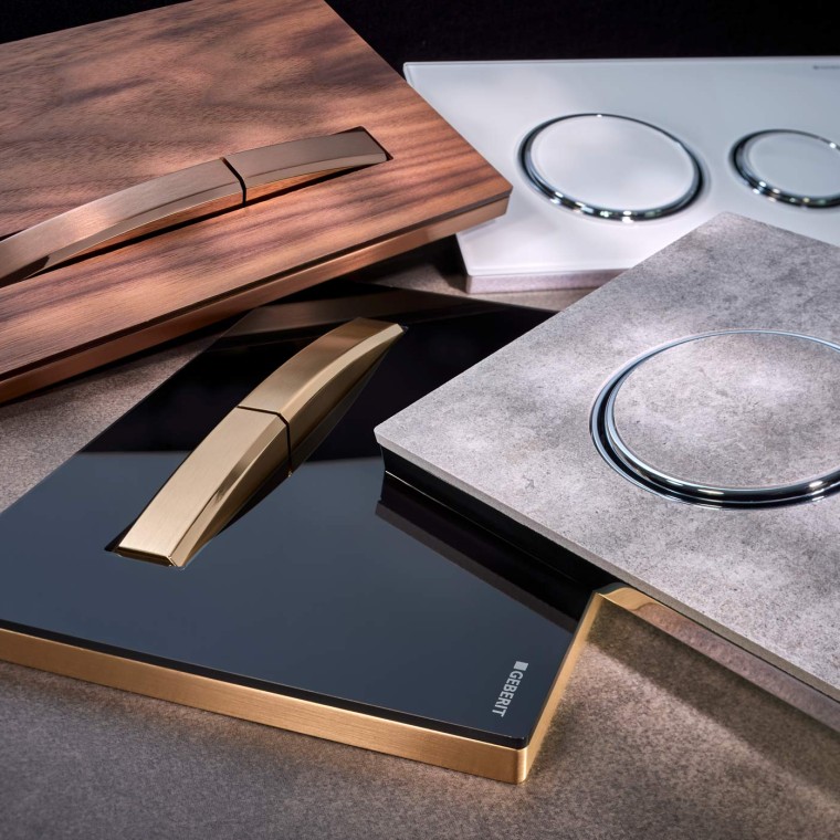 Clapetele de acționare Geberit din seria Sigma50