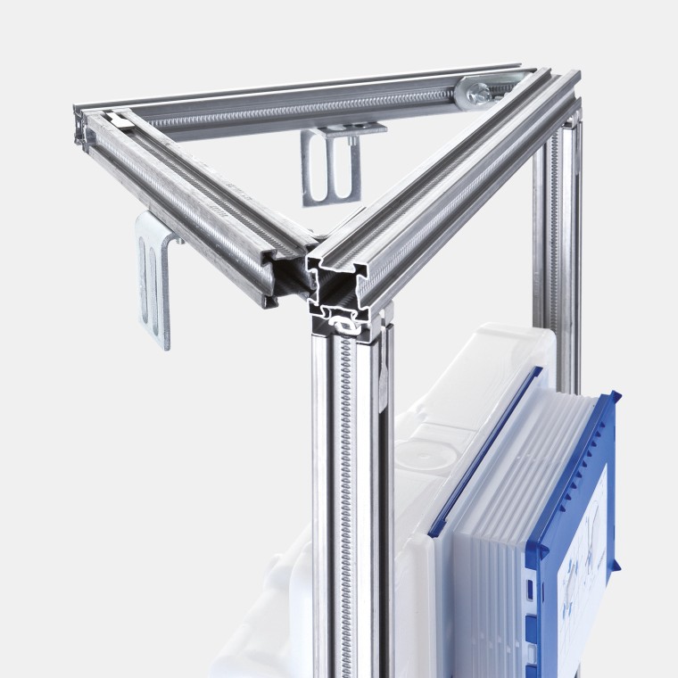 Geberit GIS construcție de colț pentru WC suspendat