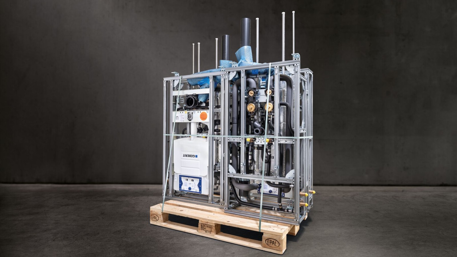 Sistem de instalare Geberit GIS prefabricat