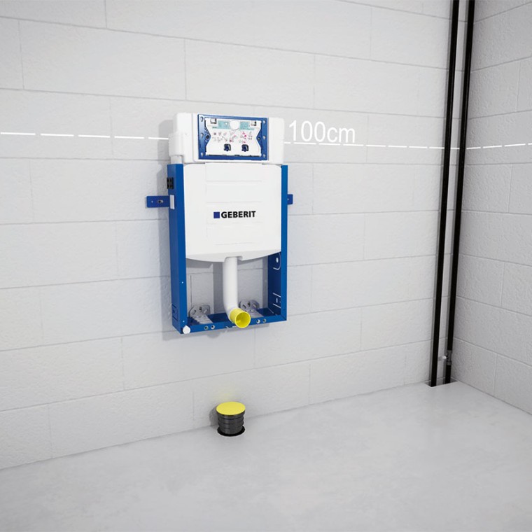 Fixarea rezervorului ascuns Geberit Kombifix Fixarea rezervorului ascuns Geberit Kombifix