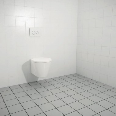 Atașarea obiectelor sanitare la un perete placat cu gresie Atașarea obiectelor sanitare la un perete placat cu gresie