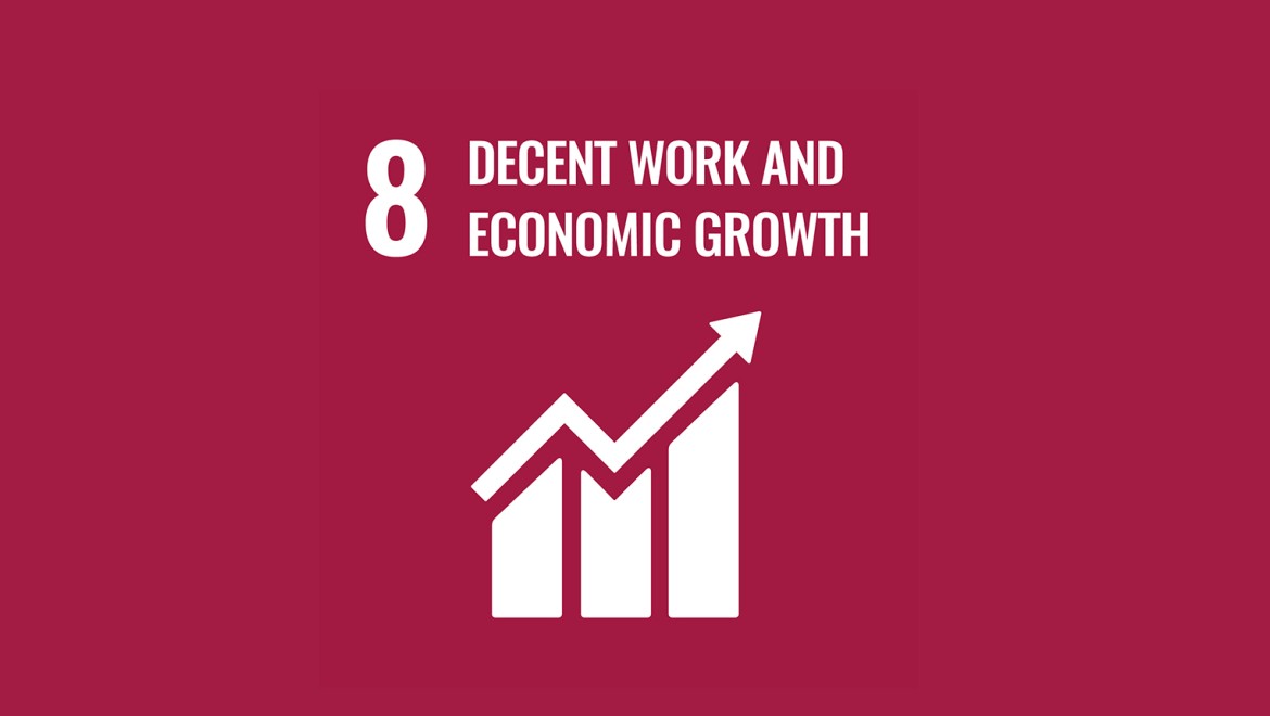 Obiectivul 8 al Organizației Națiunilor Unite "Muncă decentă și creștere economică"