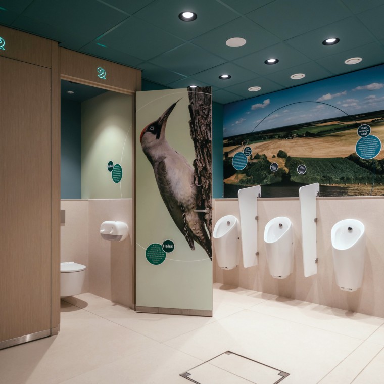 Pisoarele Geberit Preda cu acționare automată a spălării