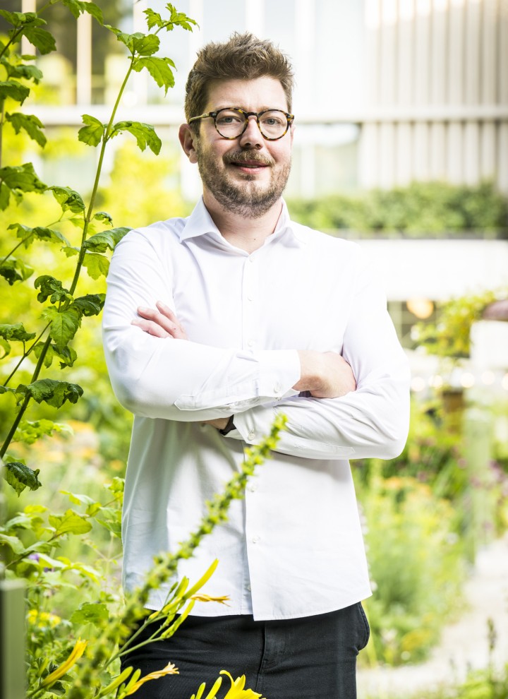 Arhitectul Jonas Vanbelle a proiectat noua clădire de intrare a Rubenshuis. (© Frederik Beyens) Arhitectul Jonas Vanbelle a proiectat noua clădire de intrare a Rubenshuis. (© Frederik Beyens)