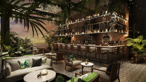 Barul hotelului Marriott Kampala (© MMAC Dubai)