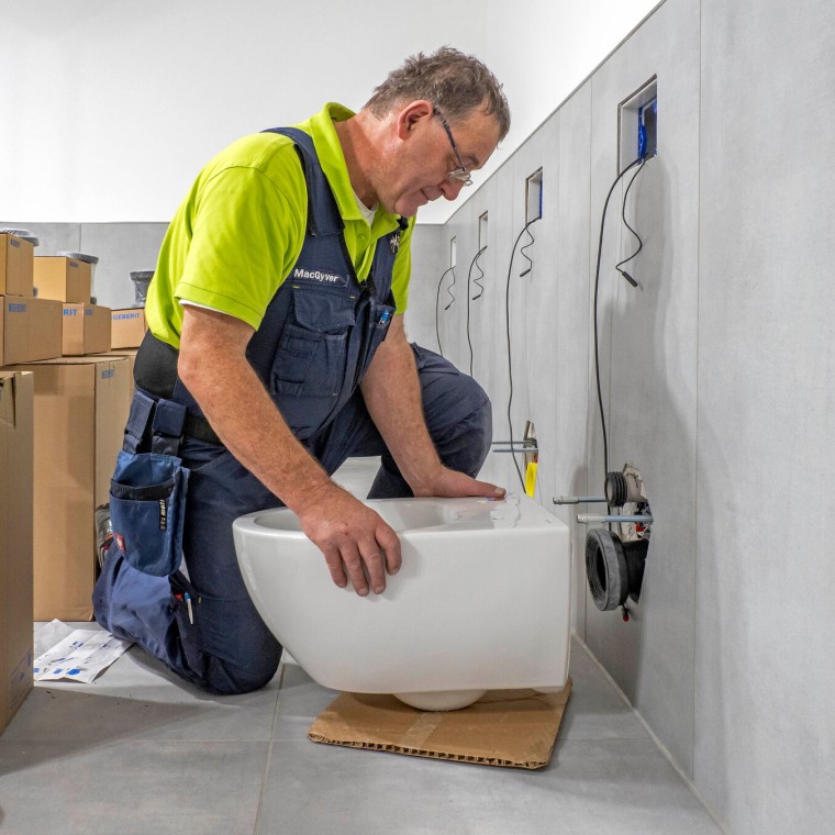 Instalarea WC-ului Geberit Acanto Instalarea WC-ului Geberit Acanto