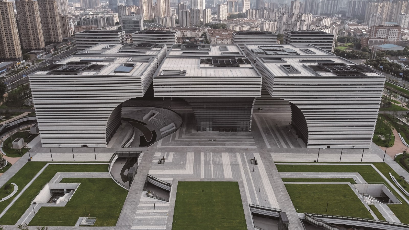 Changzhou Culture Plaza, Changzhou (CN) 2022 (© ingDESIGN (shanghai) Co.,Ltd) Changzhou Culture Plaza, Changzhou (CN) 2022 (© ingDESIGN (shanghai) Co.,Ltd)