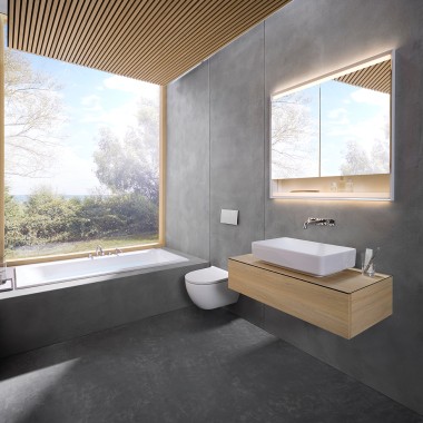 Designul de baie câștigător 6x6 "Serenitate" (© Geberit)