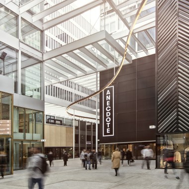 În interiorul Aeroportului Circle din Zurich (© Flughafen Zürich AG) În interiorul Aeroportului Circle din Zurich (© Flughafen Zürich AG)