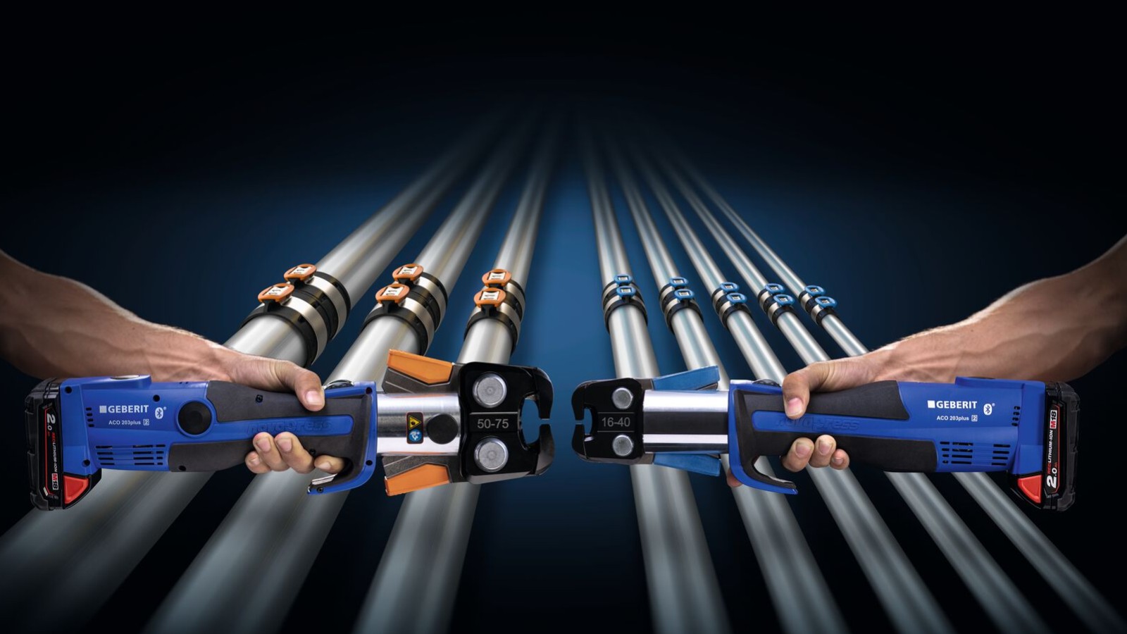 Este puţin probabil ca cele două fălci de presare să fie confundate datorită culorilor lor distinctive, una fiind portocalie şi cealaltă albastră. Este puţin probabil ca cele două fălci de presare să fie confundate datorită culorilor lor distinctive, una fiind portocalie şi cealaltă albastră.