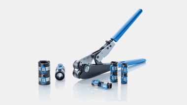 Clește de presare manual pentru Geberit FlowFit pentru dimensiuni d16 până la d40