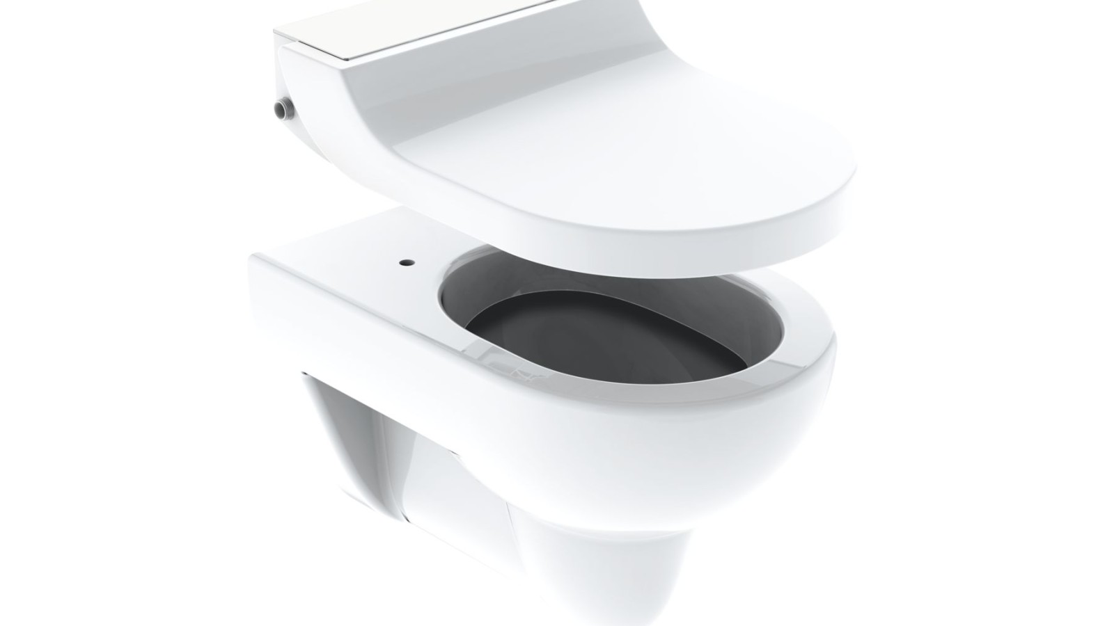 Capac WC cu funcţia de bideu inclusă, adaptabil Geberit AquaClean Tuma pentru vase WC