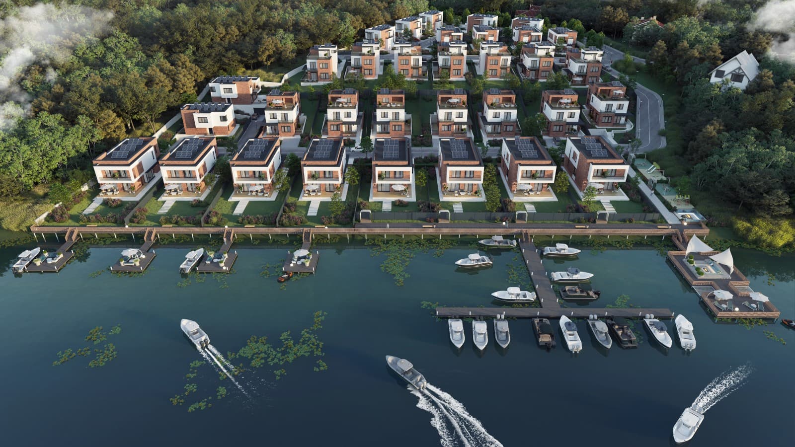 Privire de ansamblu Marina Snagov Privire de ansamblu Marina Snagov