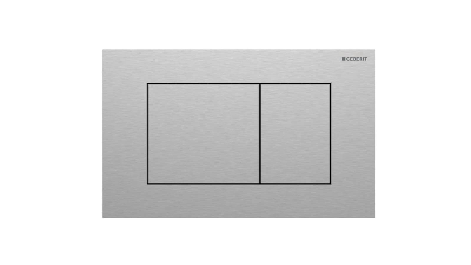 Geberit Sigma40, rectangulară, oțel inoxidabil Geberit Sigma40, rectangulară, oțel inoxidabil