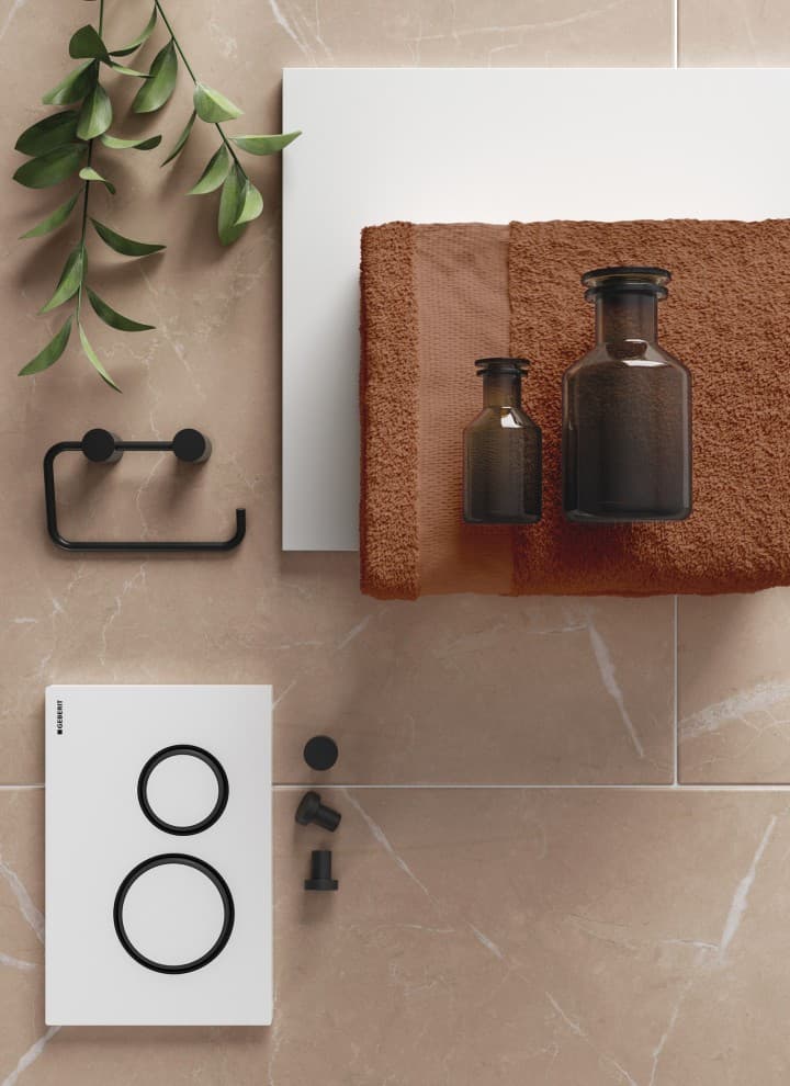 Tendințe pentru baie în 2025: Schema de culori maro Tendințe pentru baie în 2025: Schema de culori maro