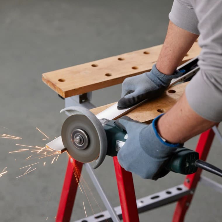 Geberit CleanLine poate fi tăiată la lungimea dorită Geberit CleanLine poate fi tăiată la lungimea dorită