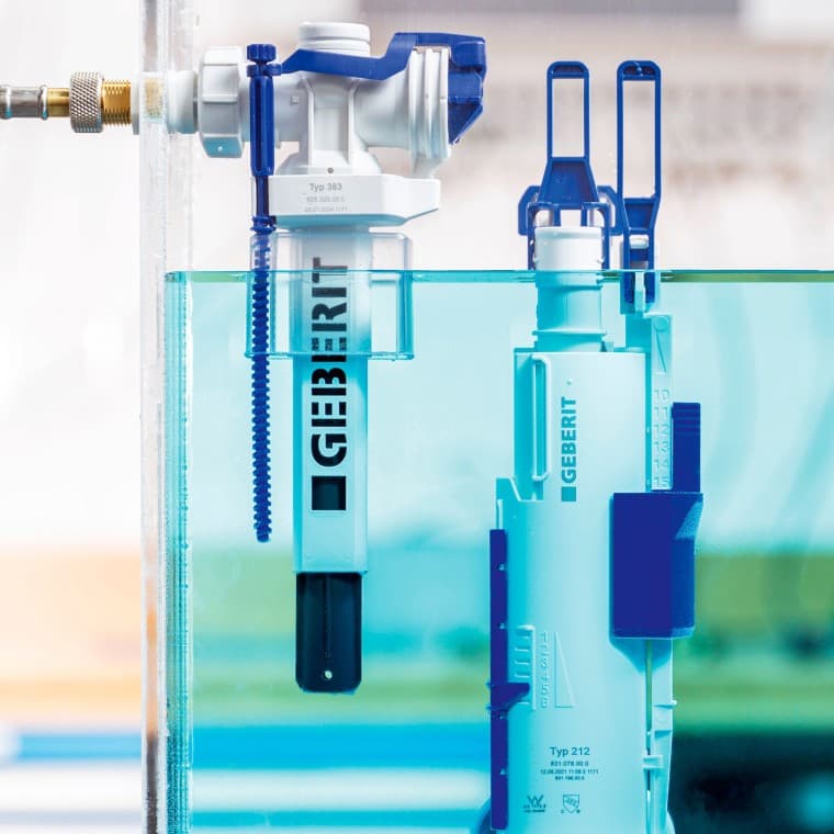 Valvă de umplere Geberit Tip 383 Valvă de umplere Geberit Tip 383