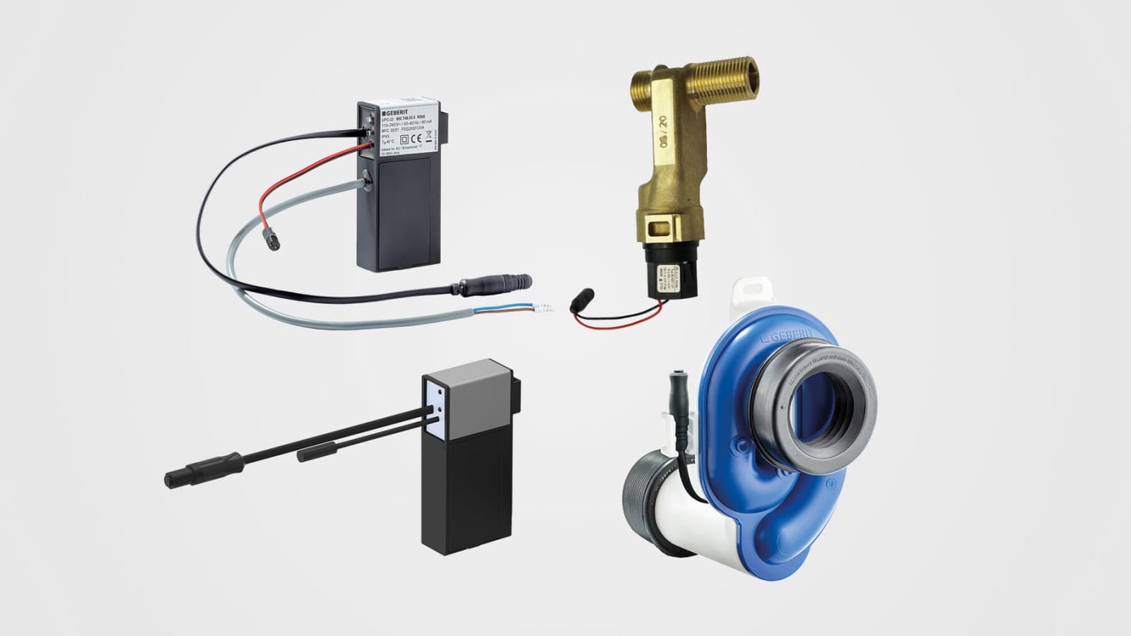 Sistem de comandă a spălării pentru pisoare mascat sau expus Sistem de comandă a spălării pentru pisoare mascat sau expus