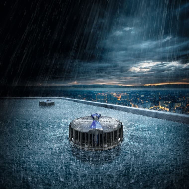 Instalaţie pluvială activă cu Geberit Pluvia Instalaţie pluvială activă cu Geberit Pluvia