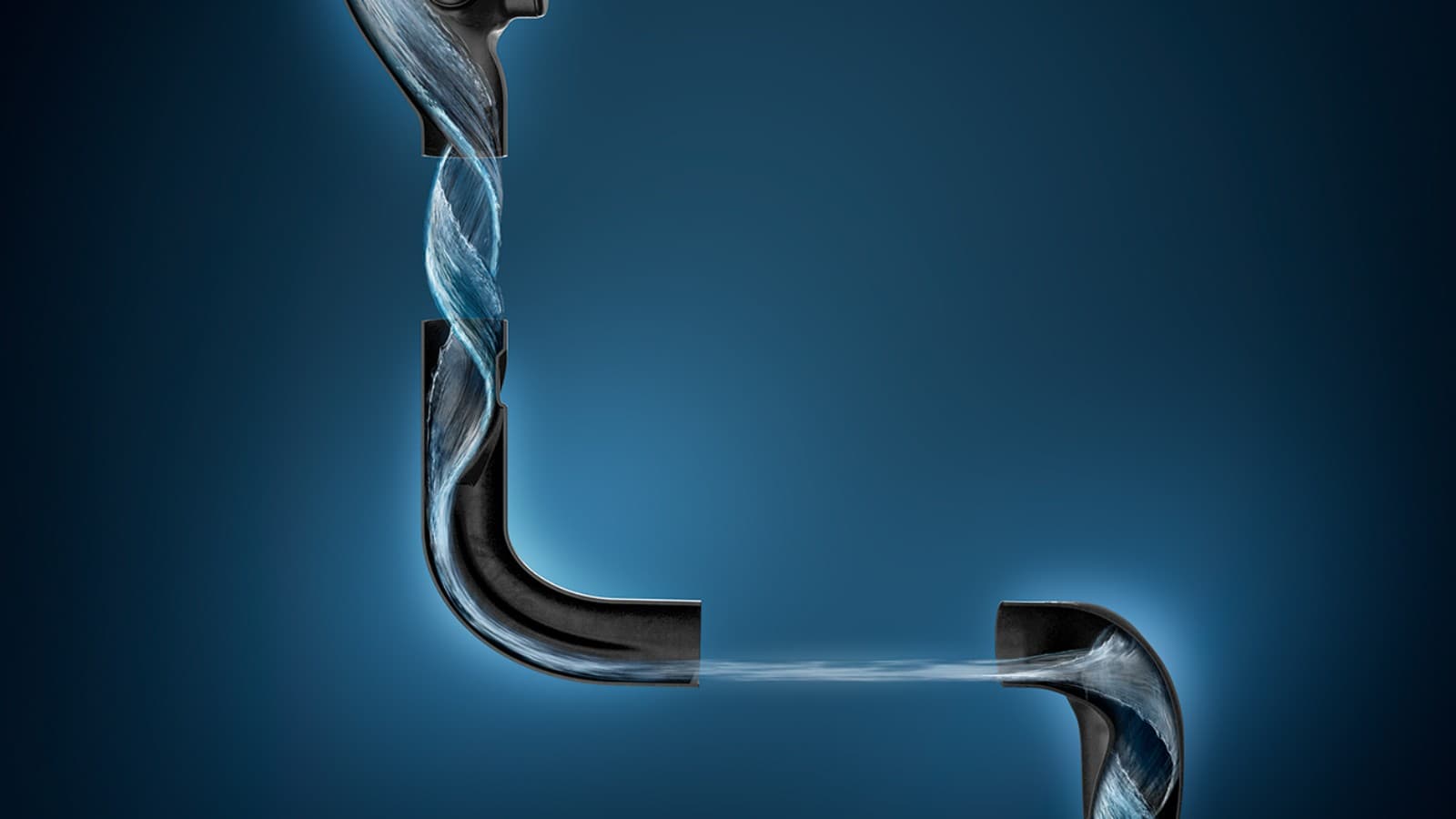 Sistemul de drenaj cu economie de spațiu Geberit SuperTube Sistemul de drenaj cu economie de spațiu Geberit SuperTube