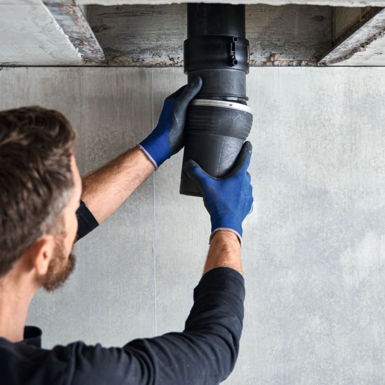 Instalarea unui fiting offset Geberit Silent-db20 Instalarea unui fiting offset Geberit Silent-db20