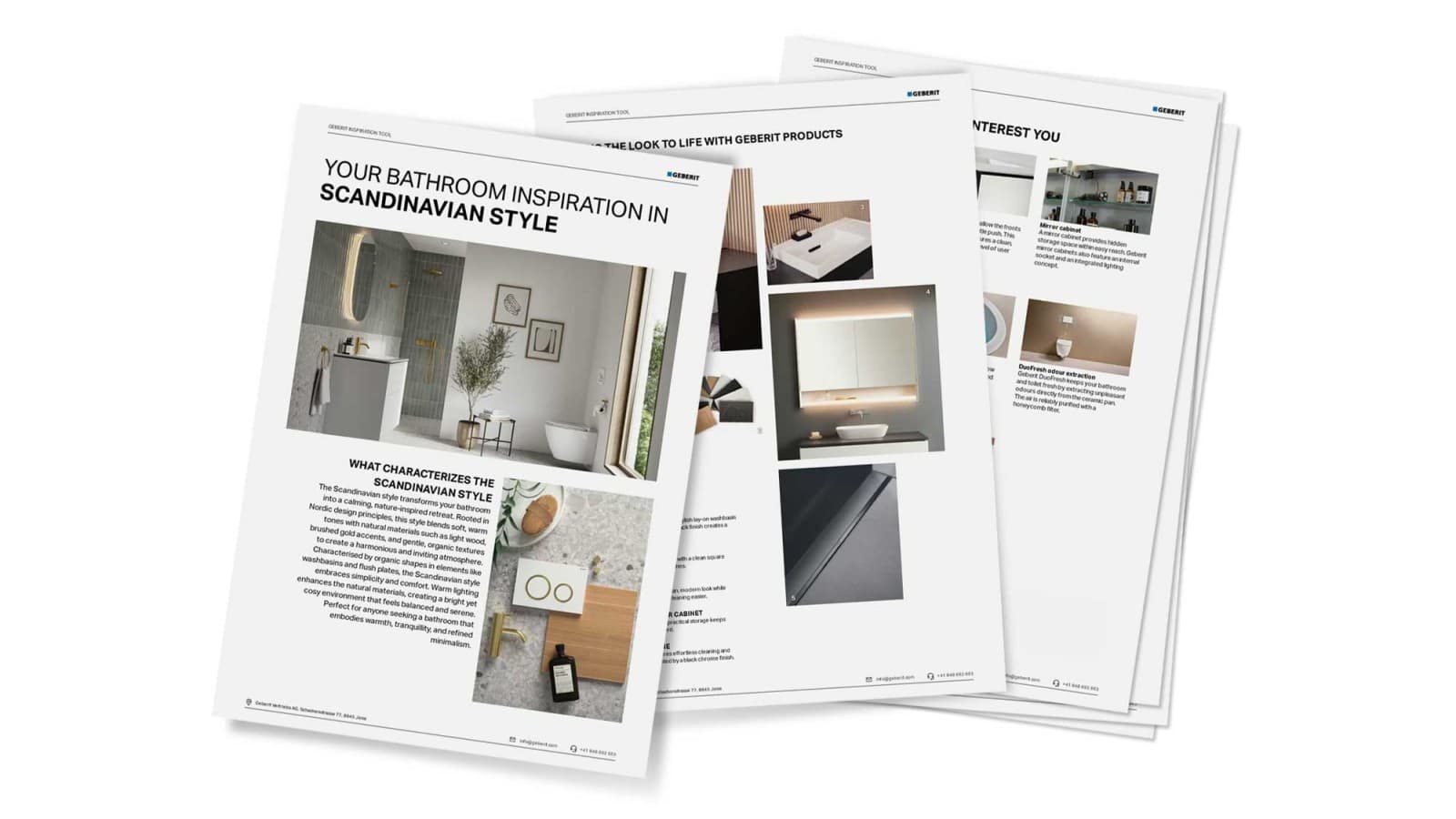 Rezumatul Geberit Inspiration Tool