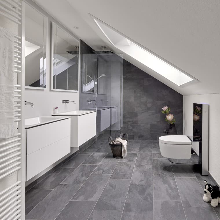 Mansardă după renovare Mansardă după renovare