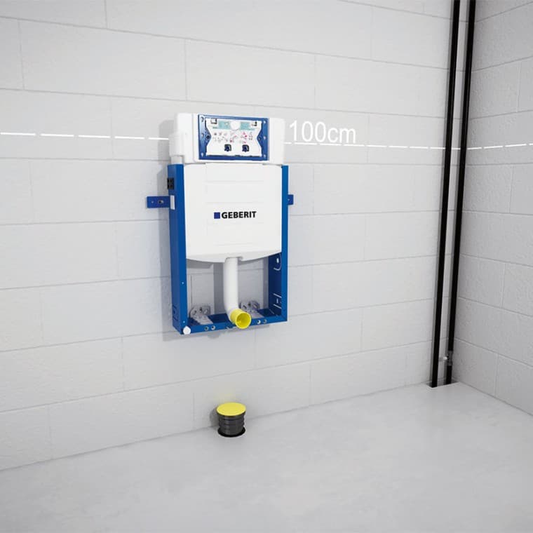 Fixarea rezervorului ascuns Geberit Kombifix Fixarea rezervorului ascuns Geberit Kombifix