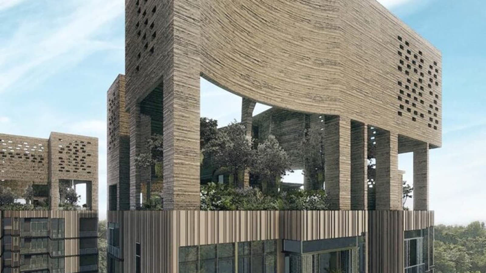 "Grădinile secrete" cresc în vârful turnurilor rezidențiale din zona Martin Modern (© Darren Soh) "Grădinile secrete" cresc în vârful turnurilor rezidențiale din zona Martin Modern (© Darren Soh)