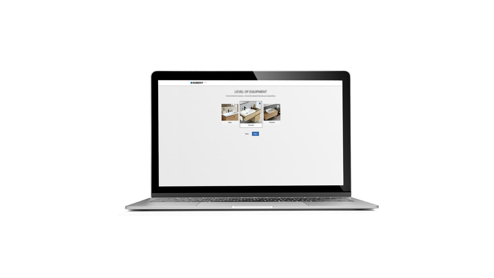 Alegeți mobilierul pentru baie cu ajutorul Geberit Inspiration Tool